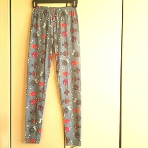 Women ankle length leggings nwot one size